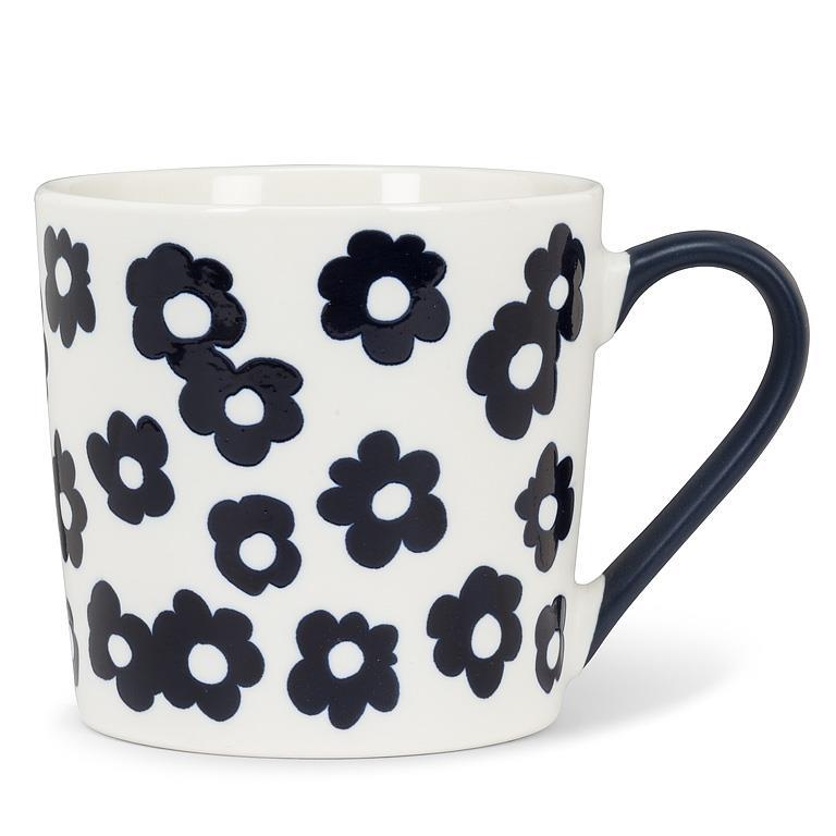 Bone China Mug | Graphic Flowers