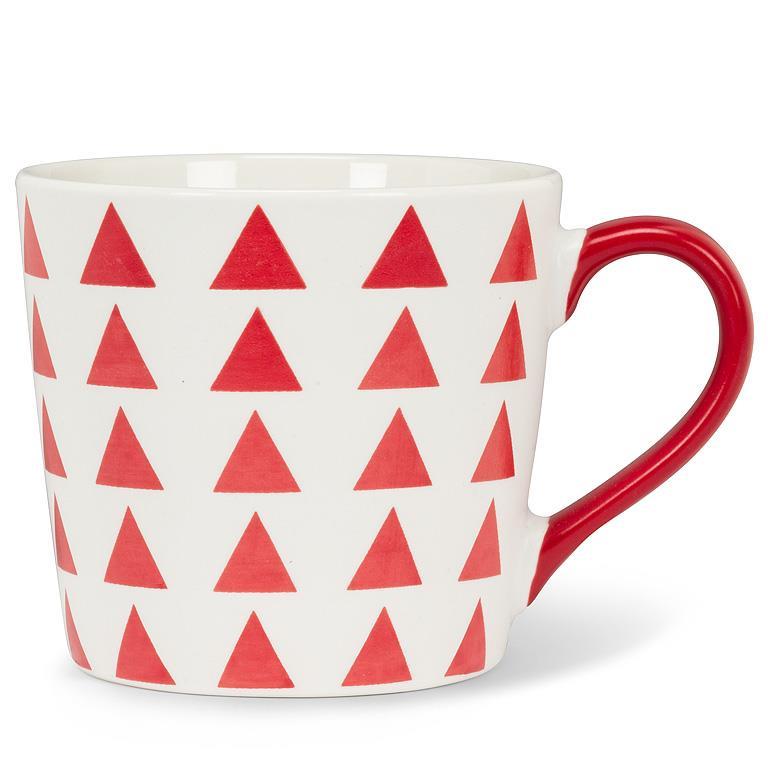 Bone China Mug | Triangles