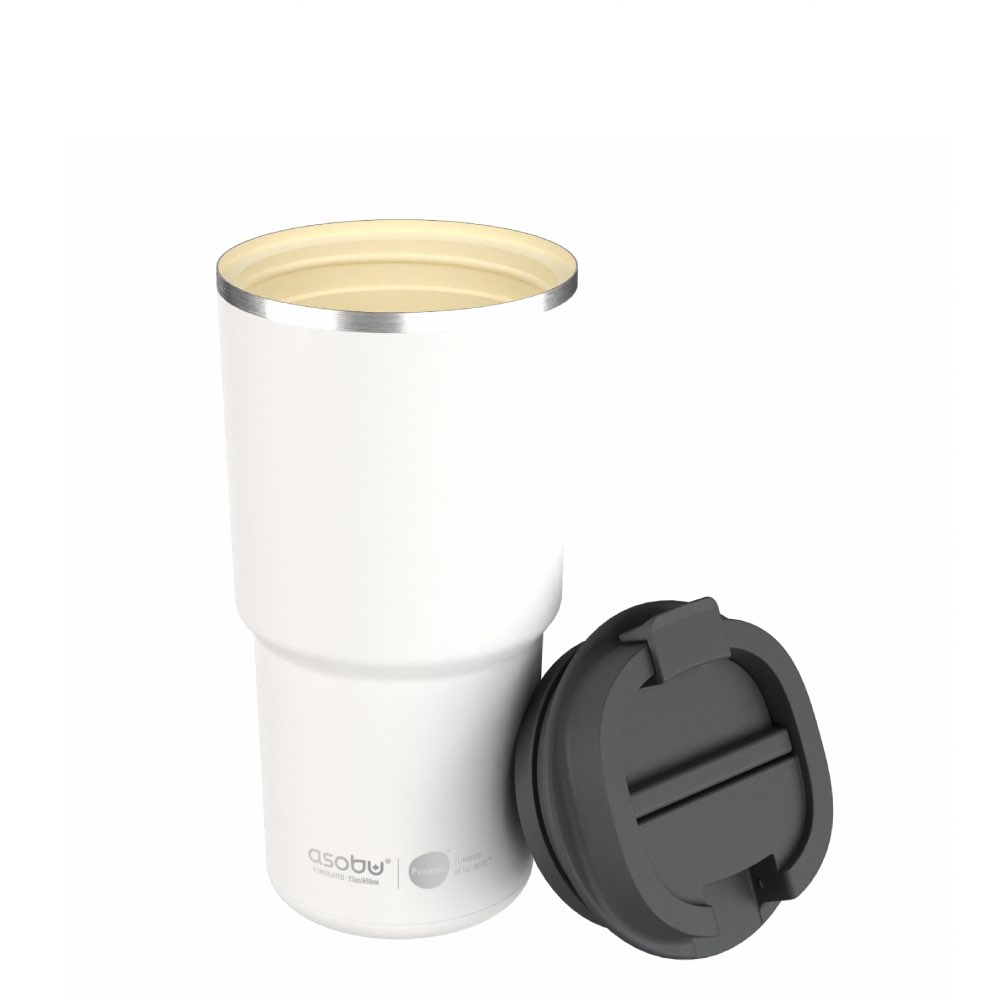 Asobu Pick Me Up 20oz Coffee Tumbler | White