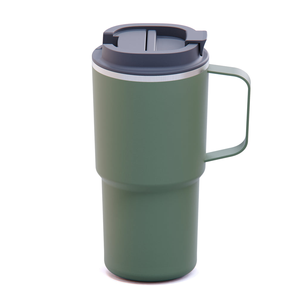 Asobu Nitro 22oz Coffee Tumbler | Travel Mug | Basil Green