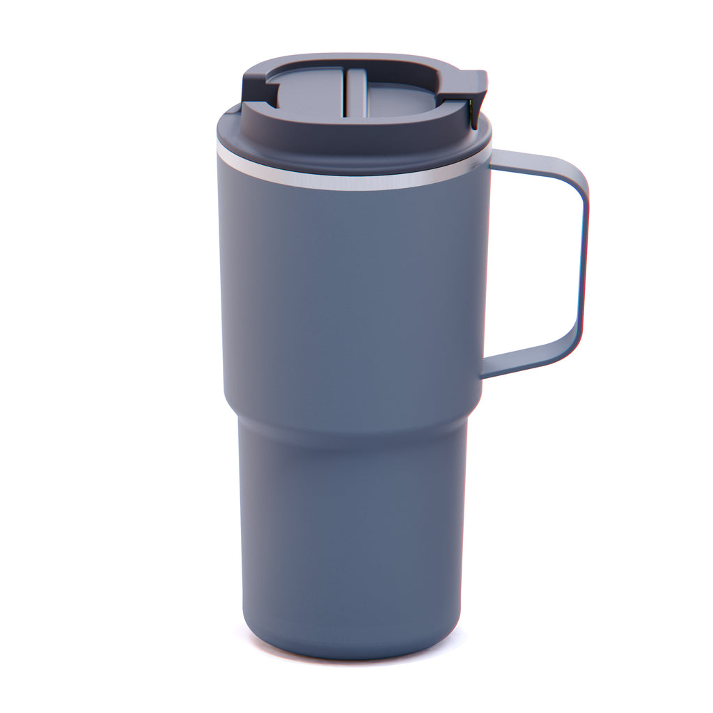 Asobu Nitro 22oz Coffee Tumbler | Travel Mug | Slate Grey