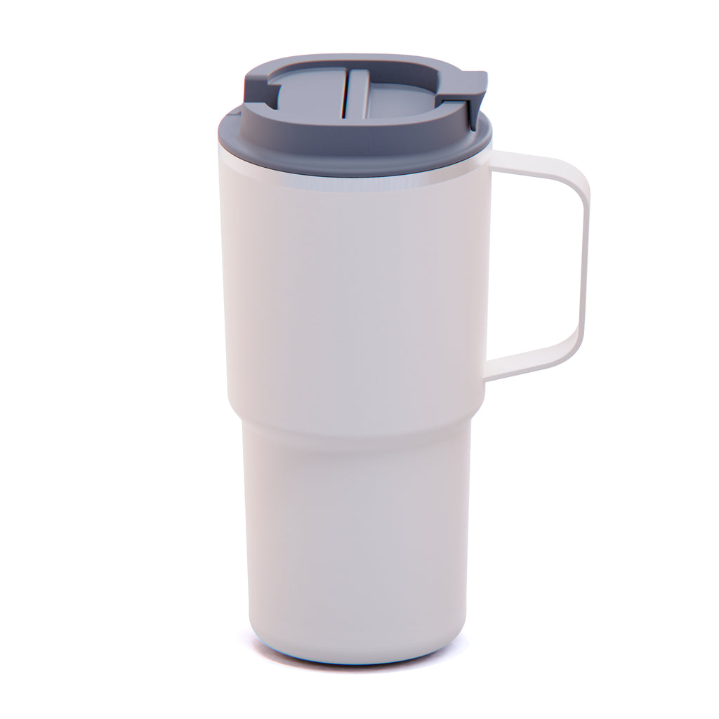 Asobu Nitro 22oz Coffee Tumbler | Travel Mug | White