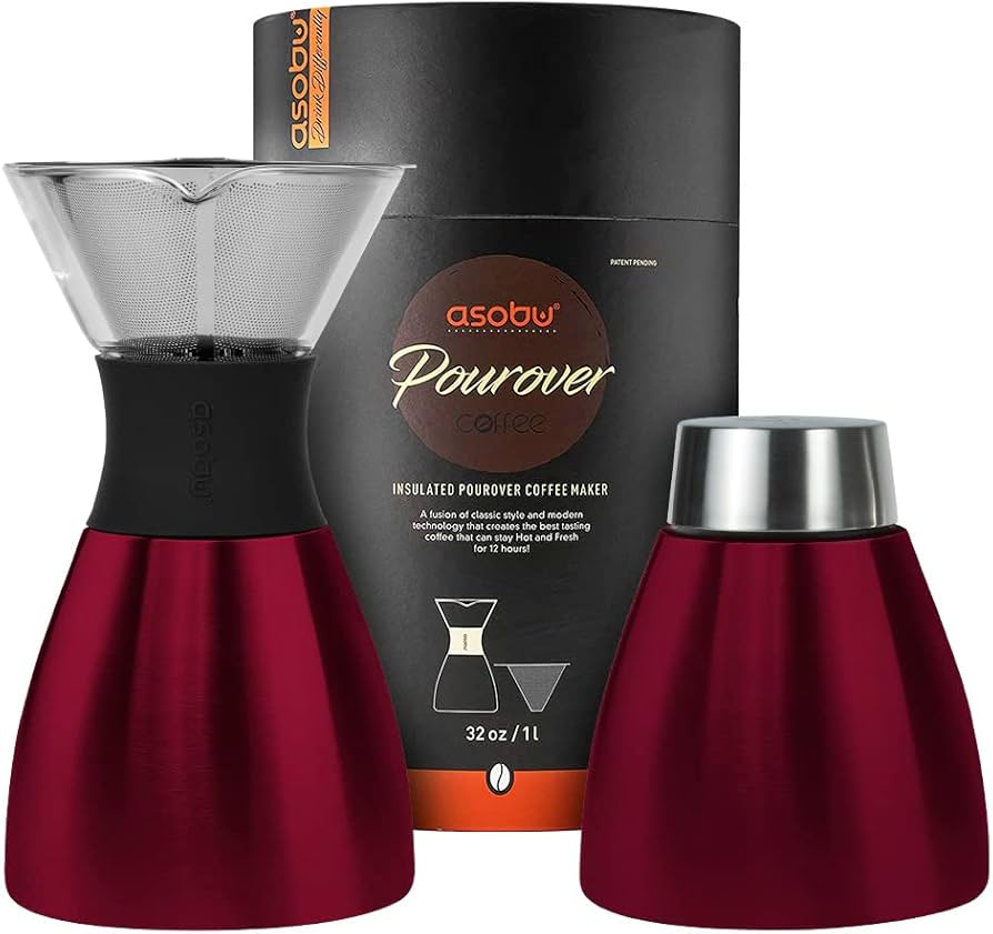 Asobu Pour Over Coffee Maker | 32oz Insulated