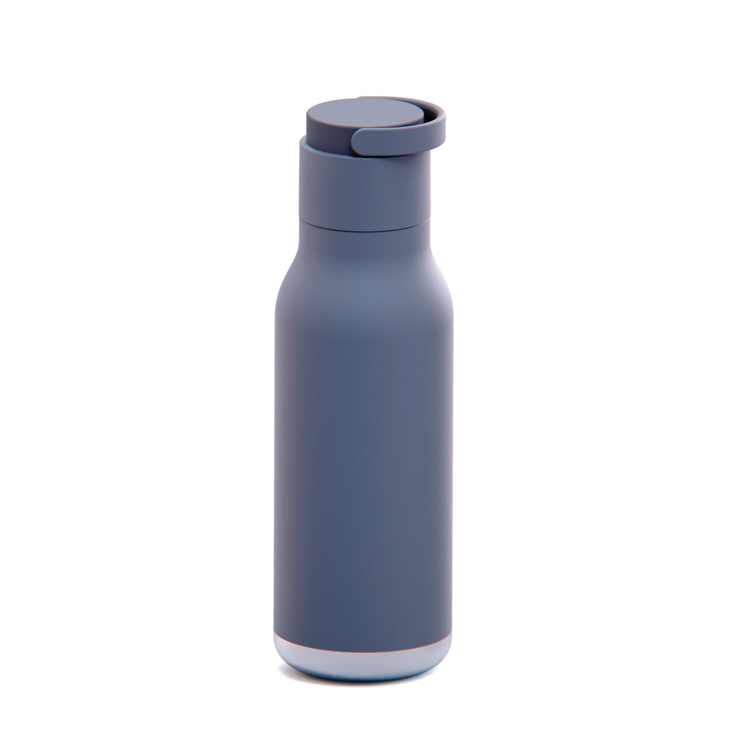 Asobu Metro 22oz Water Bottle | Slate Grey