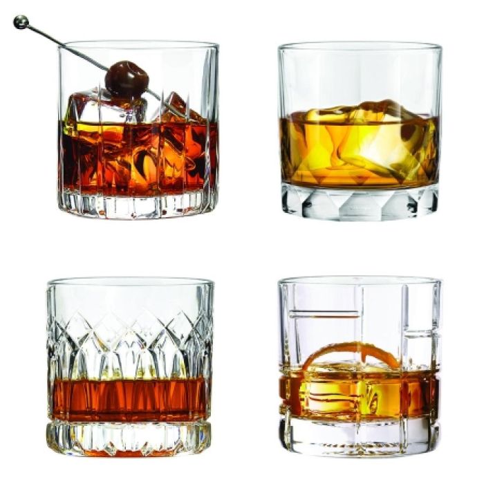 Glendale DOF Whiskey Glasses | Set of 4