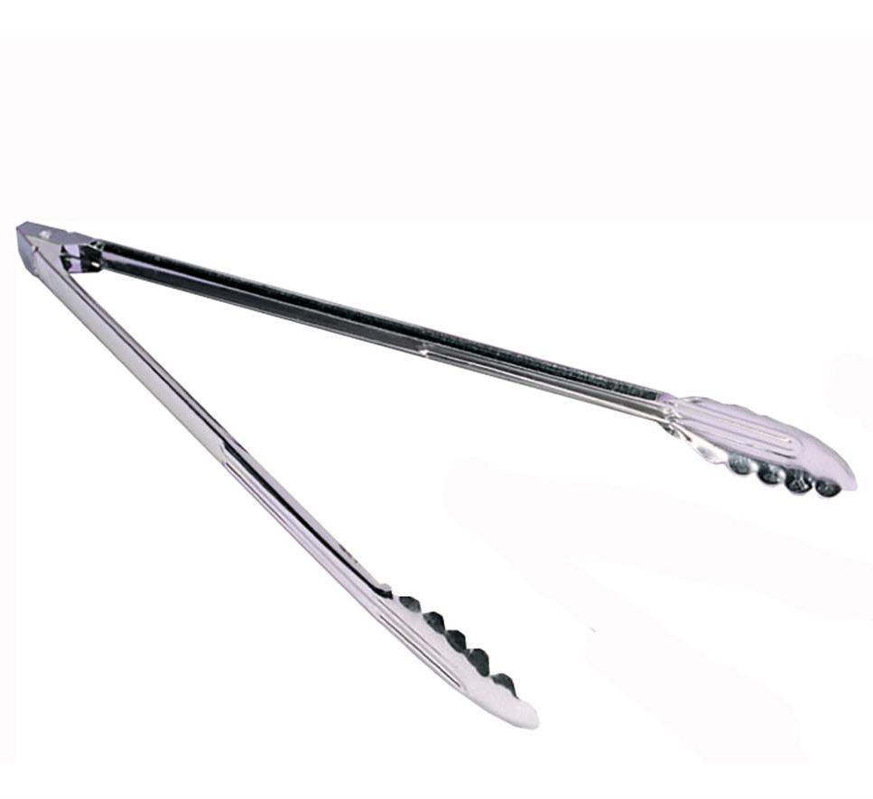 Stainless Steel 12" Utility Tongs