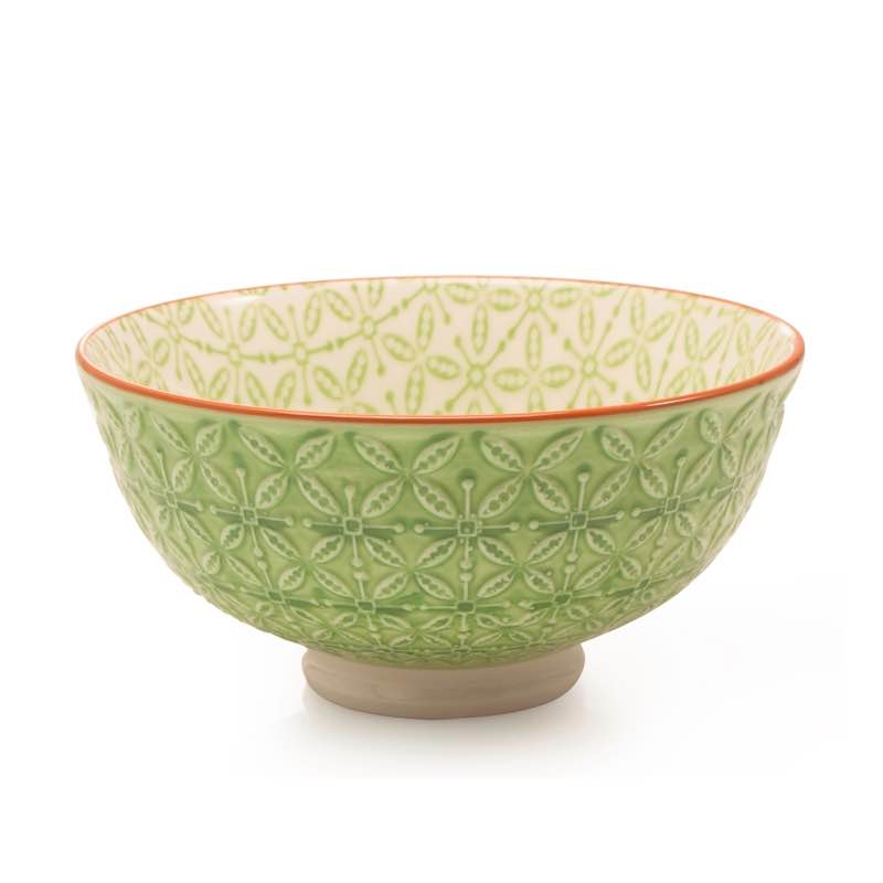 BIA Aster Footed Bowl | Green