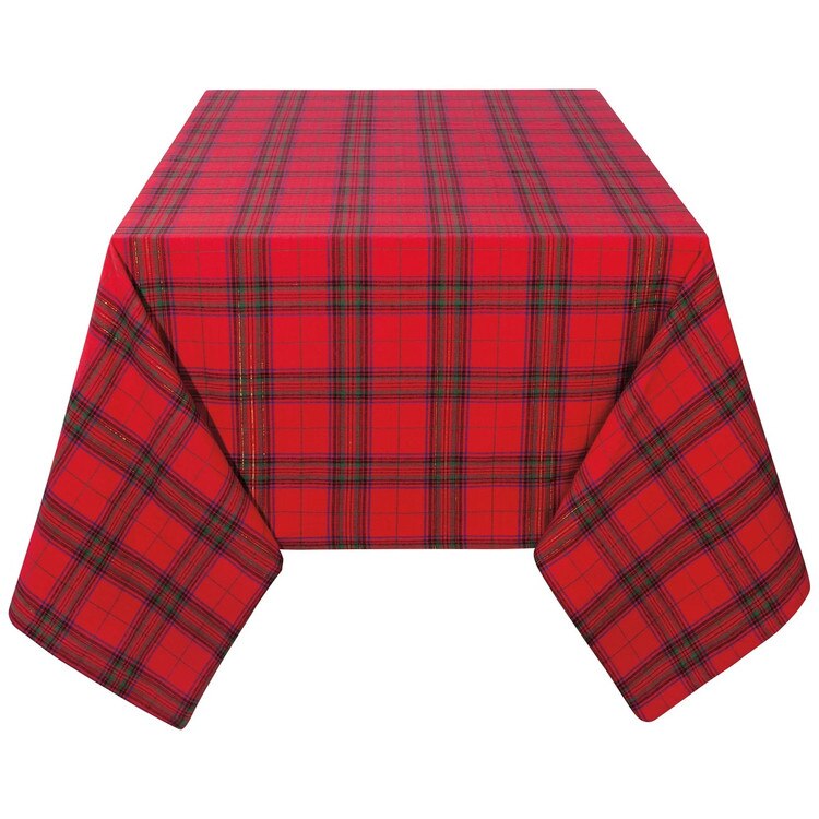 Table Cloth 60x90" | Christmas Plaid