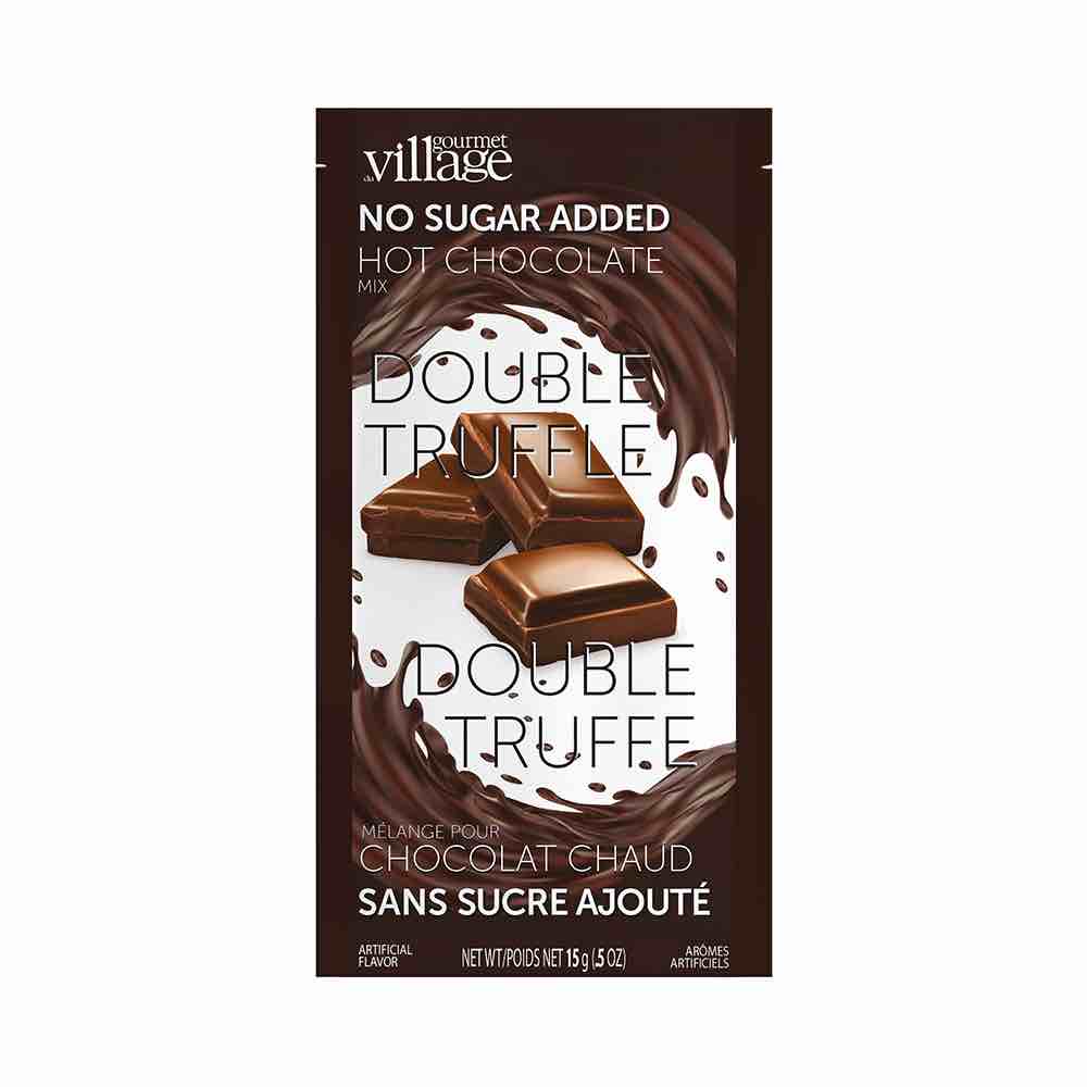 Gourmet Du Village No Sugar Added Hot Chocolate | Double Truffle