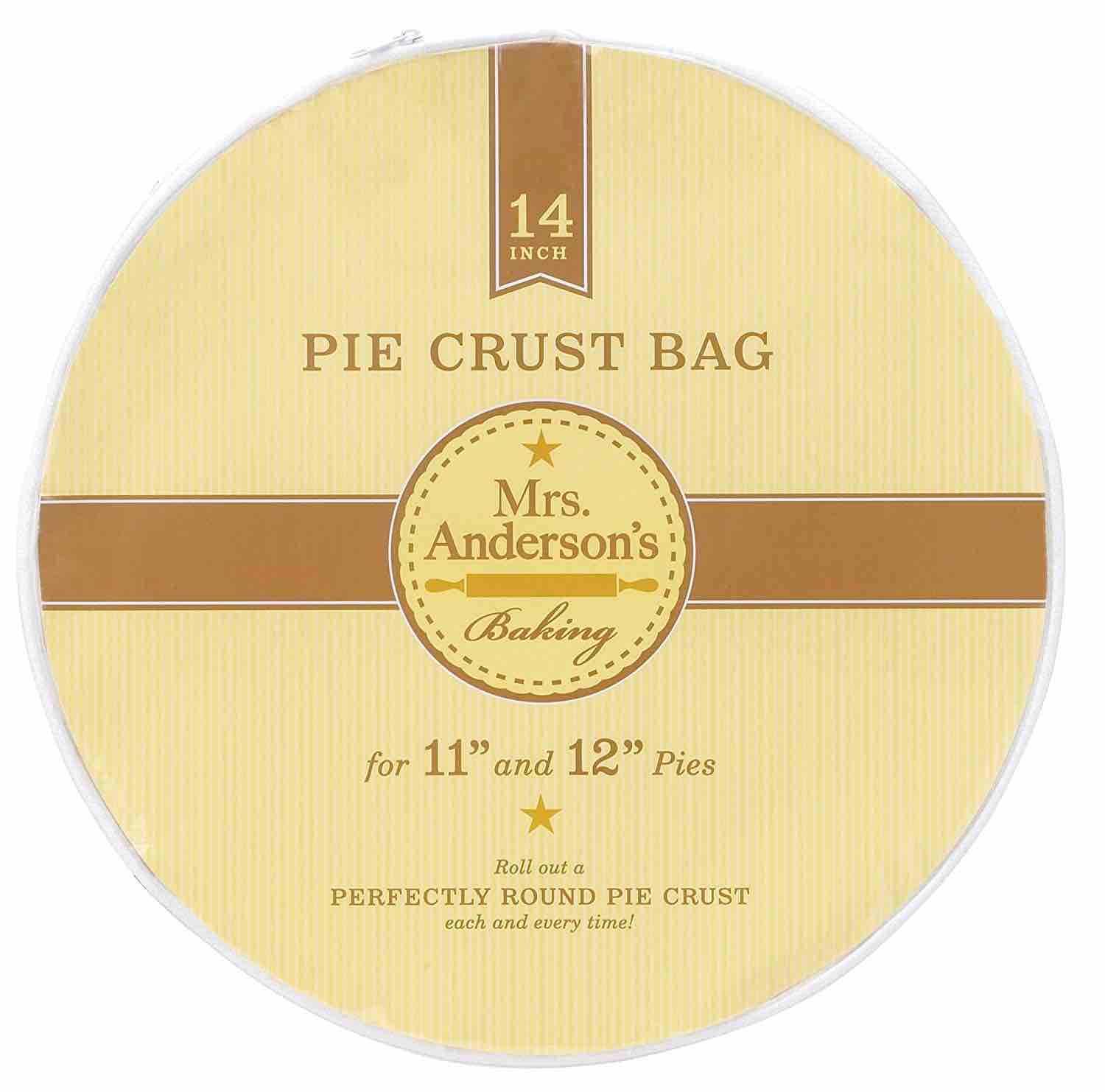 Mrs. Anderson\'s Easy No-Mess 14\" Pie Crust Maker Bag