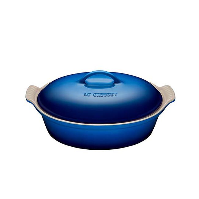 Le Creuset Heritage Oval Casserole 2.3L | Blueberry