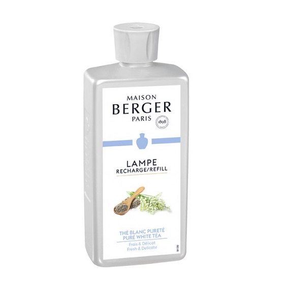 Maison Berger |  Lamp Refill 500ml | Pure White Tea