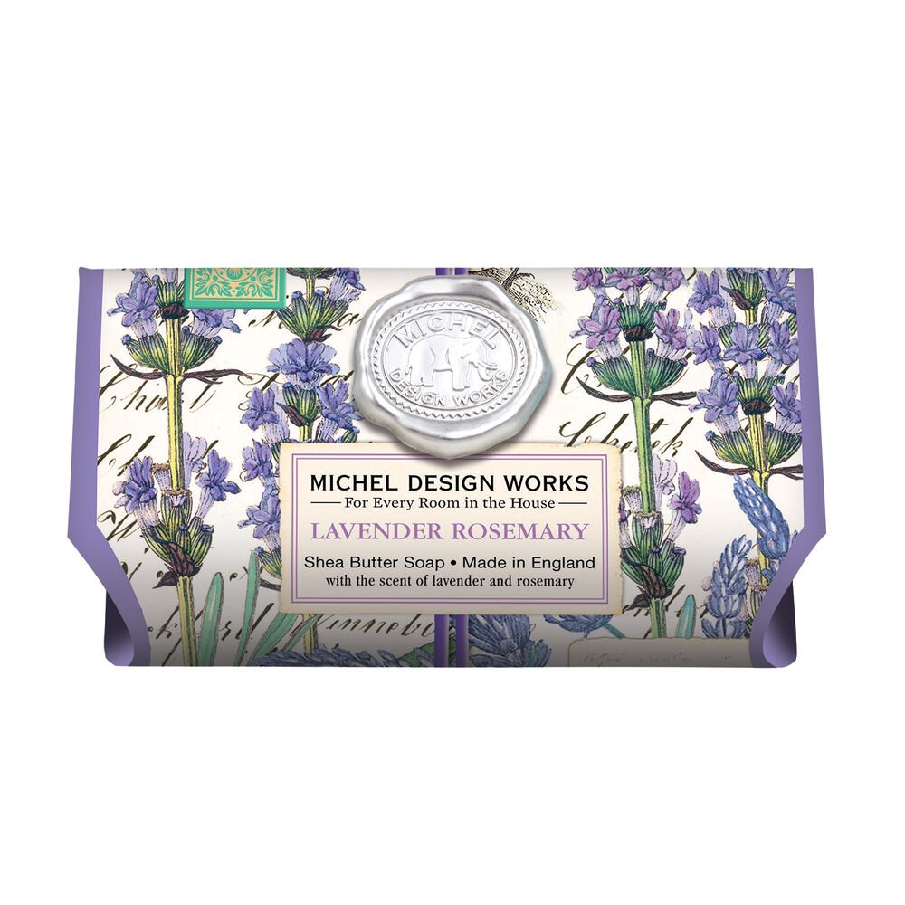 Michel Design Works Large Bath Soap Bar | Lavender Rosemary