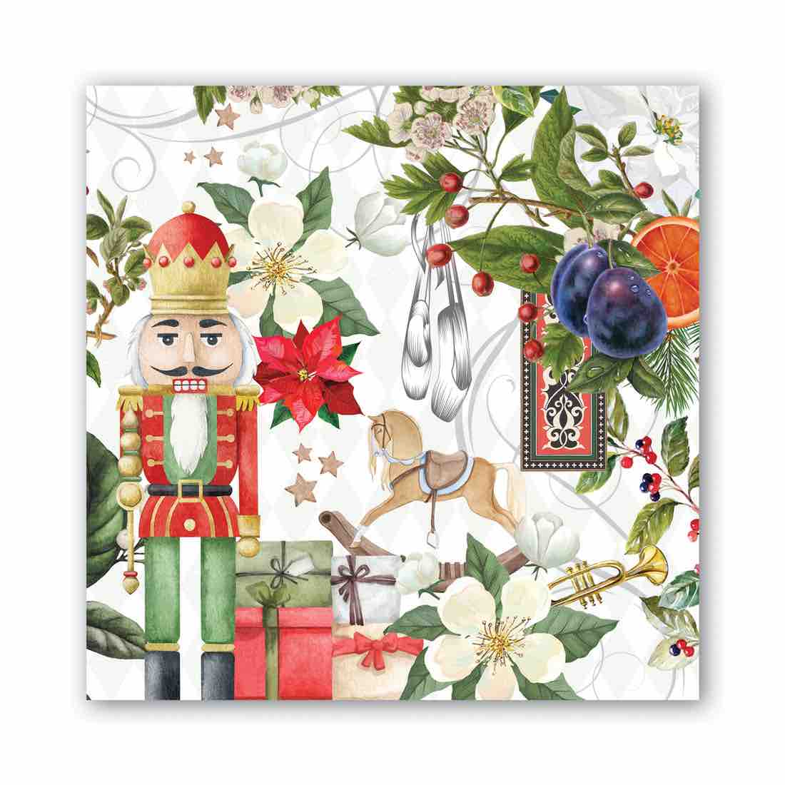 Michel Design Luncheon Napkins | Nutcracker Suite