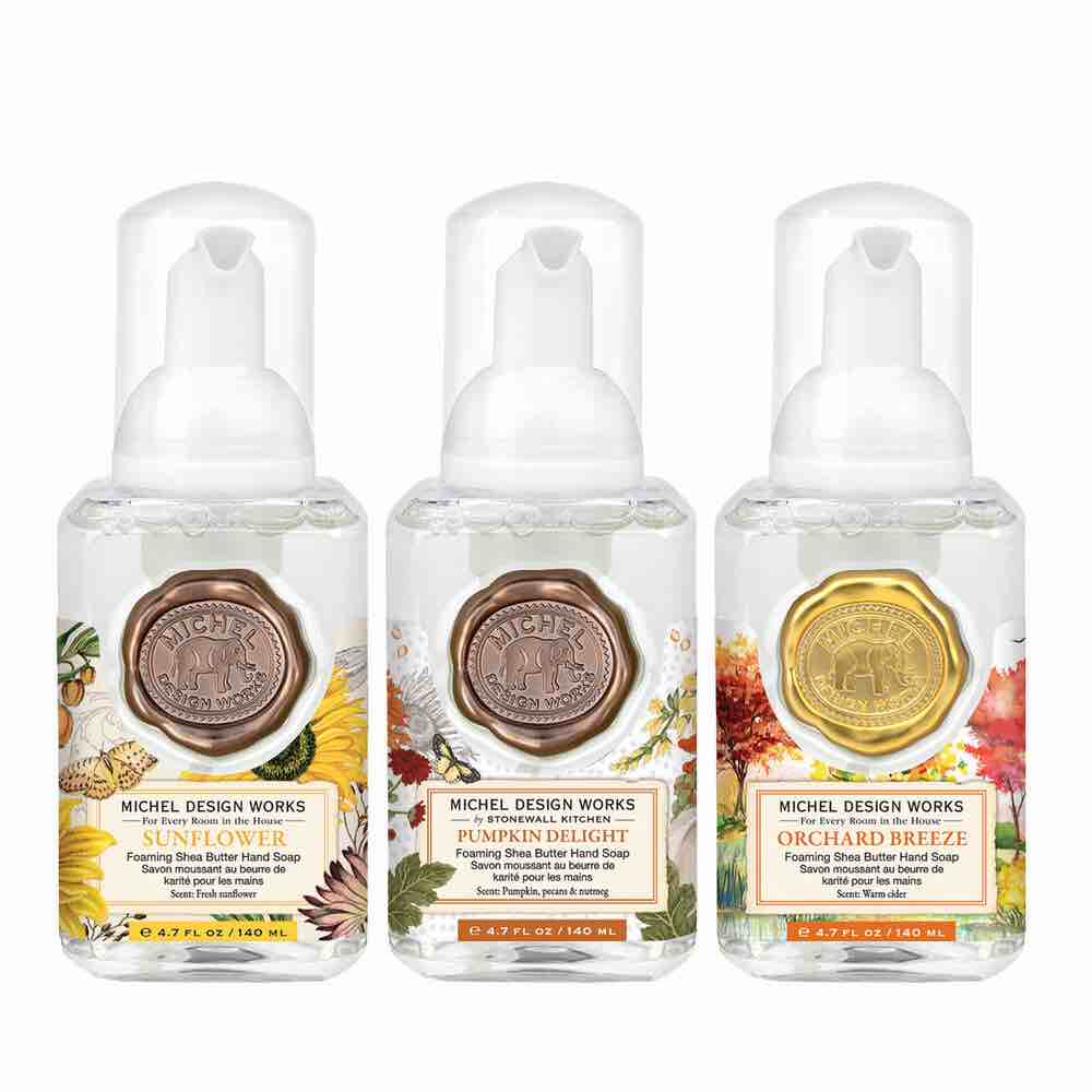 Michel Design Works Foaming Soap Trio | Autumn Delights