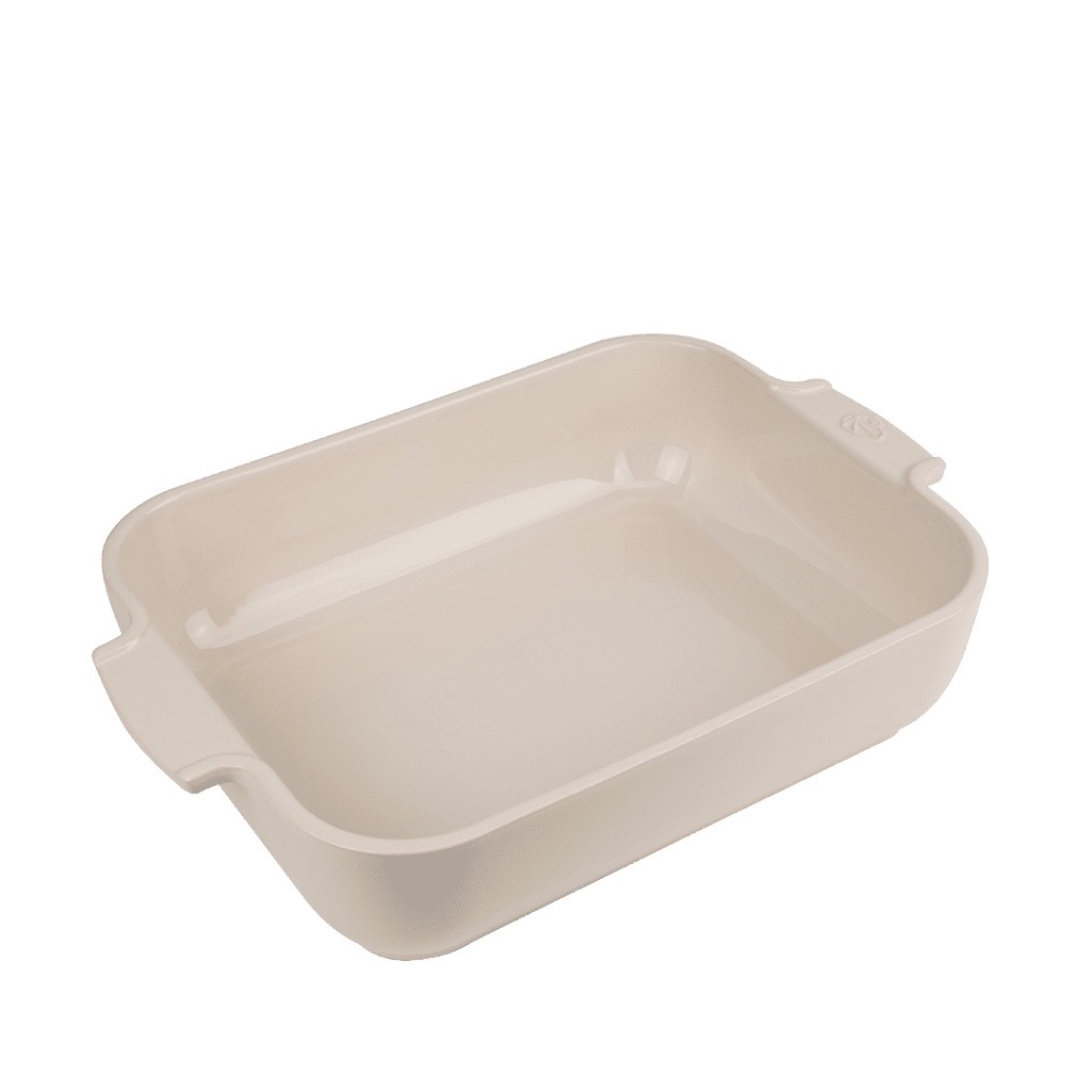 Peugeot Ceramic Rectangular Baker | Appolia 12.5" | Ecru