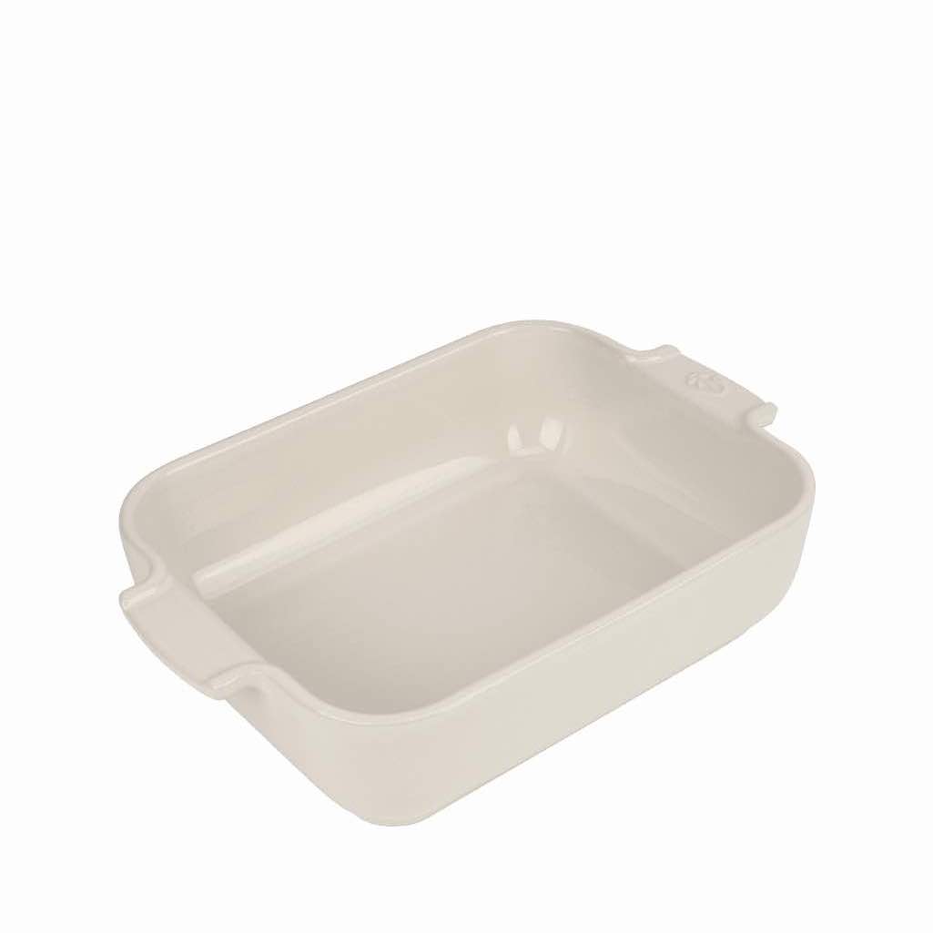 Peugeot Ceramic Rectangular Baker | Appolia 10" | Ecru