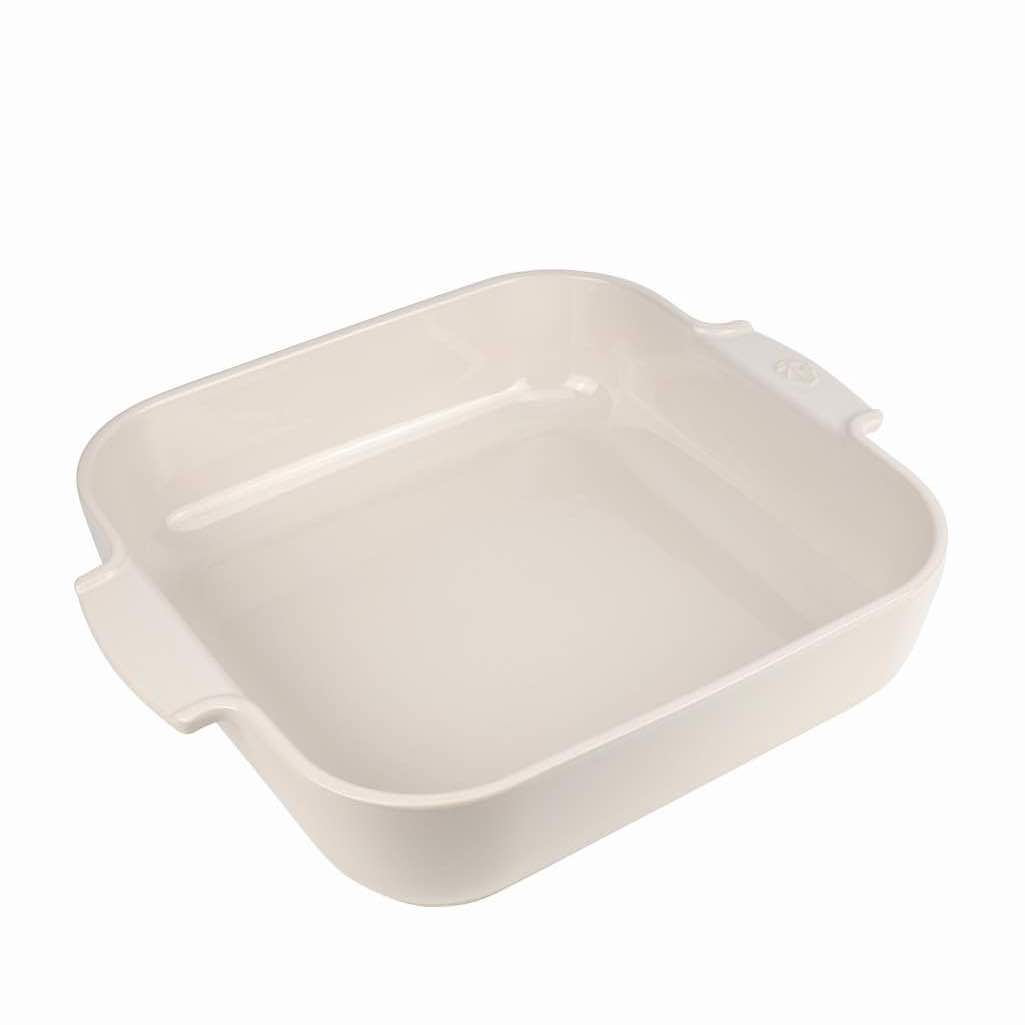 Peugeot Ceramic Square Baker | Appolia 14" | Ecru