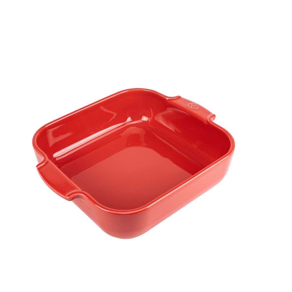 Peugeot Ceramic Square Baker | Appolia 11" | Red