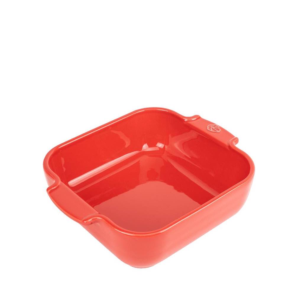 Peugeot Ceramic Square Baker | Appolia 8.25" | Red