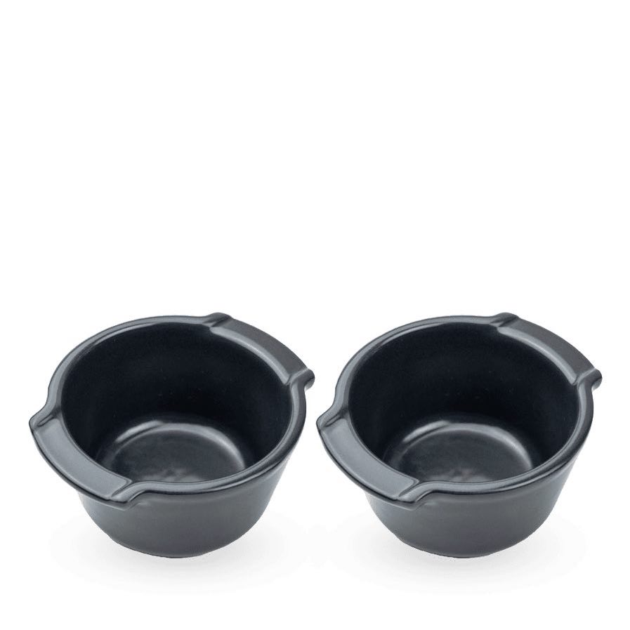 Peugeot Ceramic Ramekins | Set of 2 | Appolia 11cm | Slate