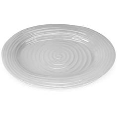 Sophie Conran Grey Oval Platter 14.75x12\" Medium