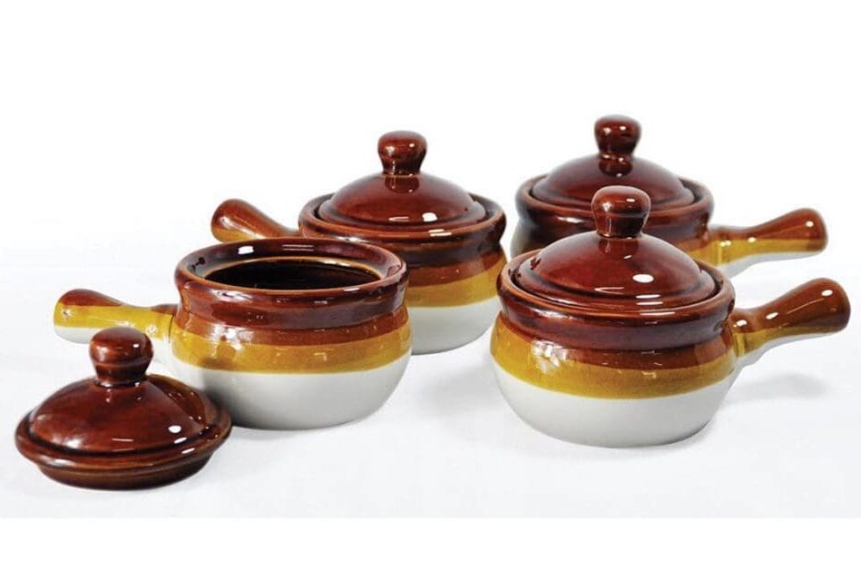 8pc French Onion Soup Bowl Set