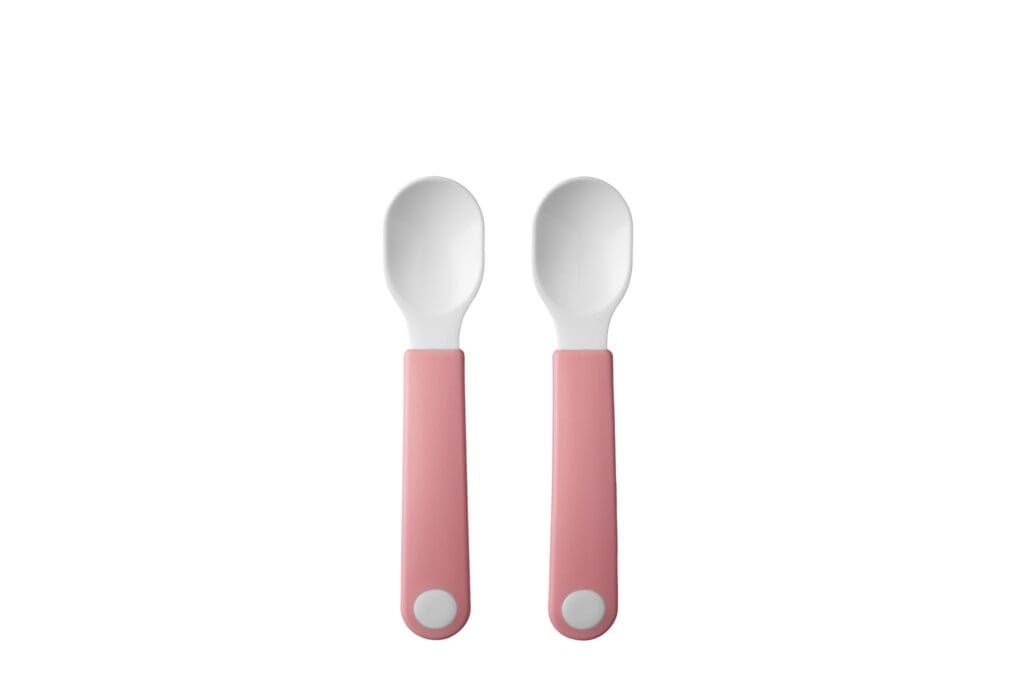 Rosti MIO Trainer Spoons | Set of 2 | Deep Pink