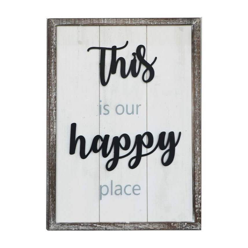 Wall Sign | This is our Happy Place