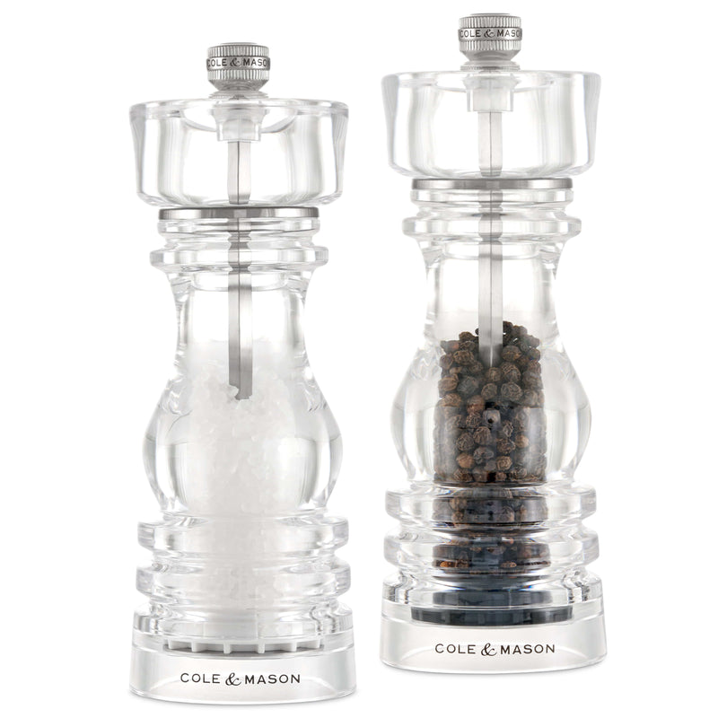 Cole & Mason LONDON Salt & Pepper Mill Set | 18cm