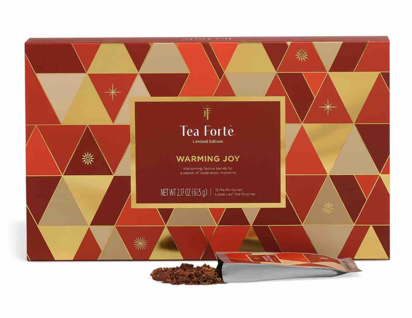 Tea Forte Single Steeps Warming Joy Collection