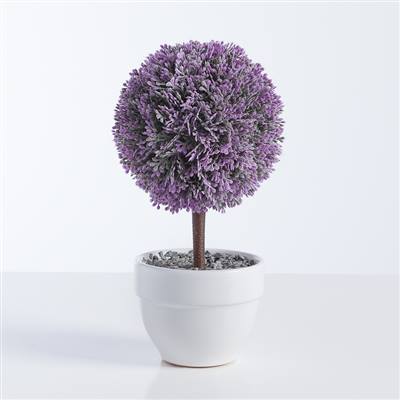 Jardin 10\" Topiary | Lavender Ball