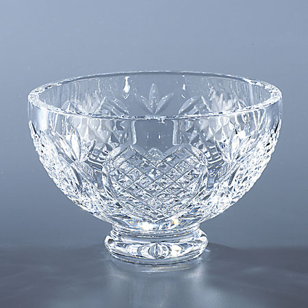 Waterford Crystal 8\" Footed Wedding Heirloom Bowl